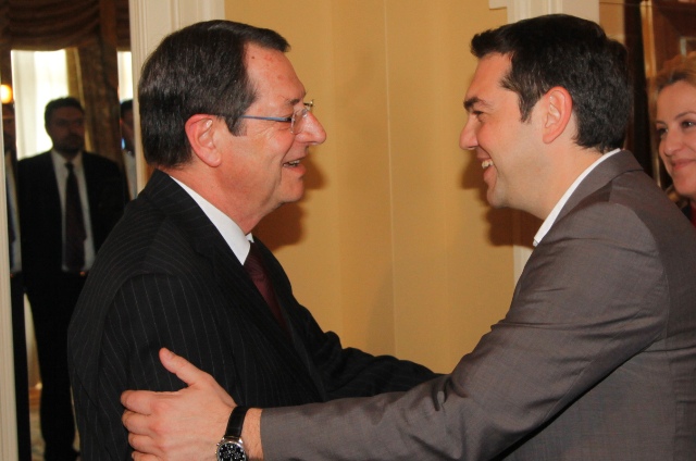 Συνάντηση Τσίπρα-Αναστασιάδη την Τρίτη
