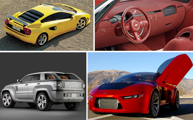 Tα «μαύρα πρόβατα» των πρόσφατων concept cars