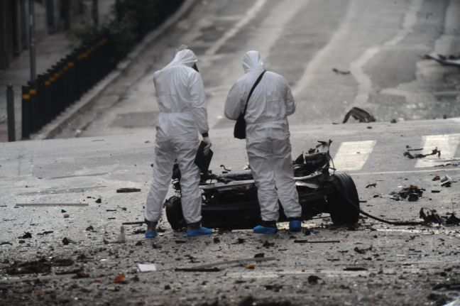 Ο Επαναστατικός Αγώνας πίσω από την επίθεση στο κέντρο της Αθήνας