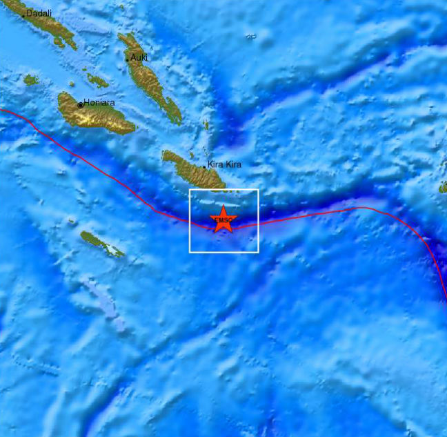 Σεισμός 7,6 Ρίχτερ στα νησιά του Σολομώντα