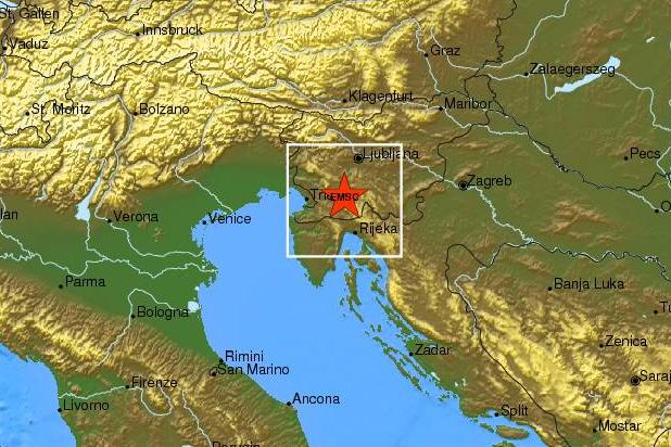 Σεισμός 4,8 Ρίχτερ στη Σλοβενία