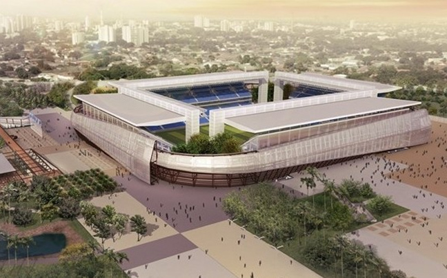 Γνωρίστε το Arena Pantanal στην Cuiaba