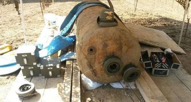 Βρέθηκε βόμβα του Β’ Παγκοσμίου Πολέμου στην Ιταλία