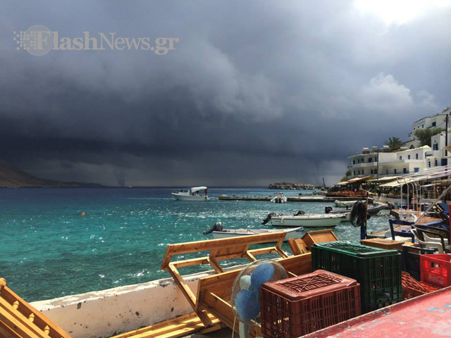 Ανεμοστρόβιλοι στα Σφακιά