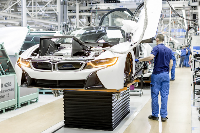 Η προηγμένη παραγωγή του BMW i8
