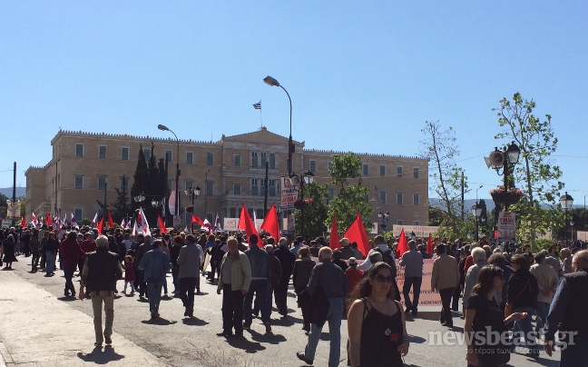 Κλειστό το κέντρο από την πορεία του ΠΑΜΕ