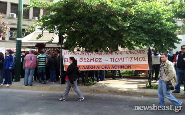 Στην πλατεία Κάνιγγος οι παραγωγοί λαϊκών αγορών