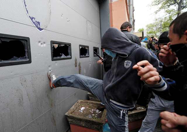 Επίθεση σε αστυνομικό τμήμα στην Οδησσό