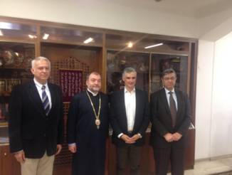 Συνάντηση Σπηλιωτόπουλου με τον Αρχιεπίσκοπο των Ορθοδόξων Αρμενίων