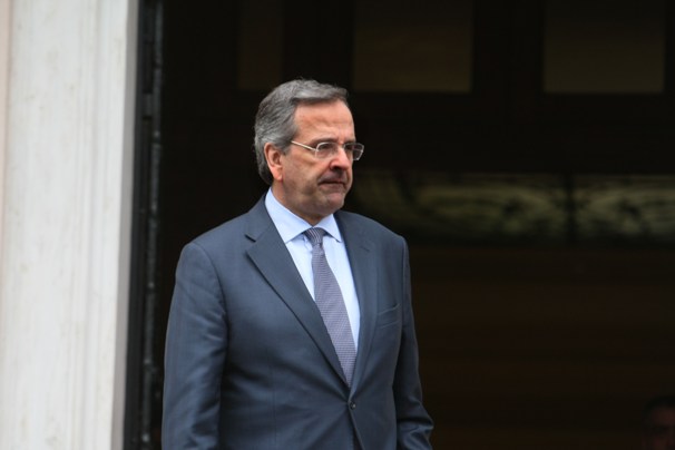 Ολοκληρώθηκε η συνάντηση Σαμαρά με τον Κλάους Ρέγκλινγκ