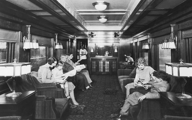 Vintage φωτογραφίες από ταξίδια με τρένο