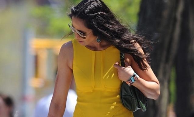 Ντύθηκε&#8230; καναρίνι η Padma Lakshmi