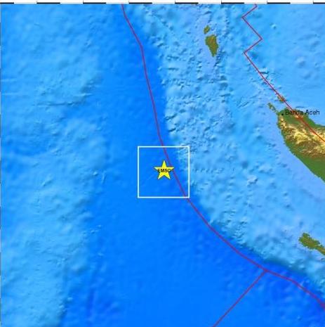 Σεισμός 6,2 Ρίχτερ στα ανοιχτά της Σουμάτρα
