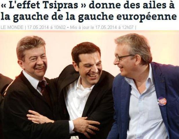 «Το φαινόμενο Τσίπρα δίνει φτερά στην αριστερά της ευρωπαϊκής αριστεράς»