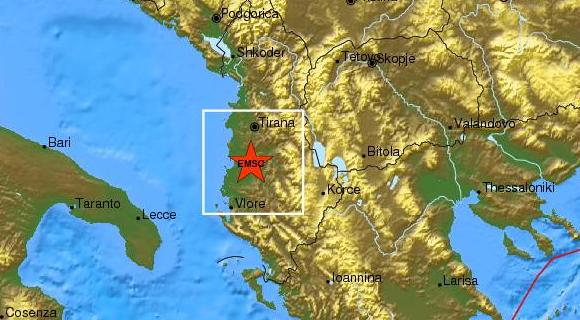 Σεισμός 5,2 Ρίχτερ στην Αλβανία