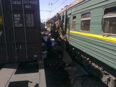 Τουλάχιστον έξι νεκροί από τη σύγκρουση δυο τρένων κοντά στη Μόσχα