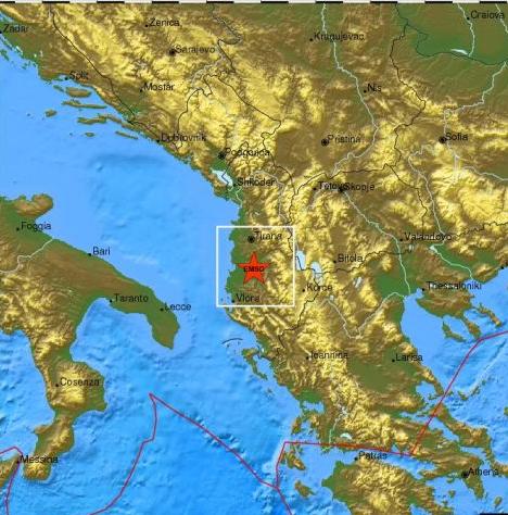 Νέος σεισμός 4,5 Ρίχτερ στην Αλβανία