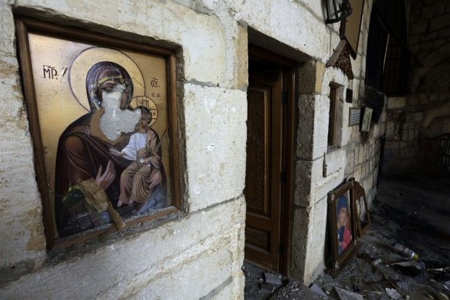 Η Χριστιανική πόλη της Συρίας που καταστράφηκε από τους αντιφρονούντες