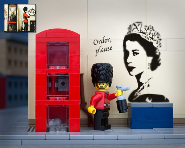 Διάσημα γκράφιτι σε… lego εκδοχή