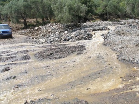 Μεγάλες καταστροφές στη Σαμοθράκη