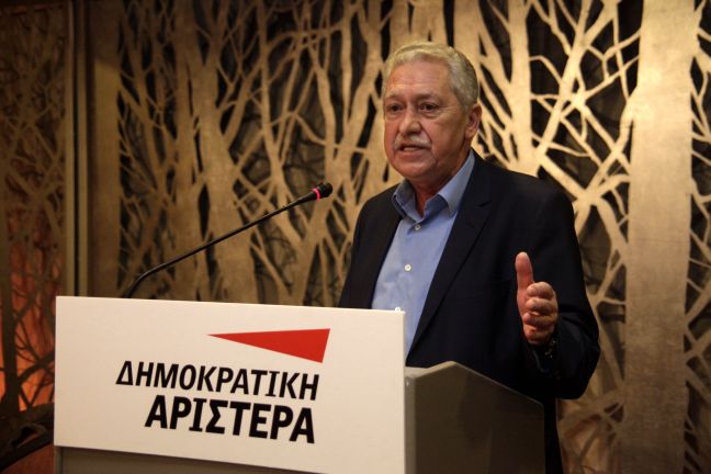 Στηρίζει τους κυβερνητικούς χειρισμούς ο Κουβέλης
