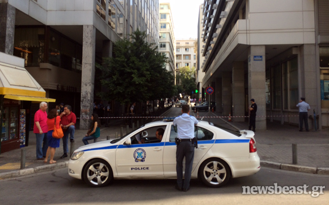 Τηλεφώνημα για βόμβα στο υπουργείο Οικονομικών