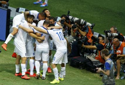 Μπροστά με 1-0 η Ελλάδα στο ημίχρονο!