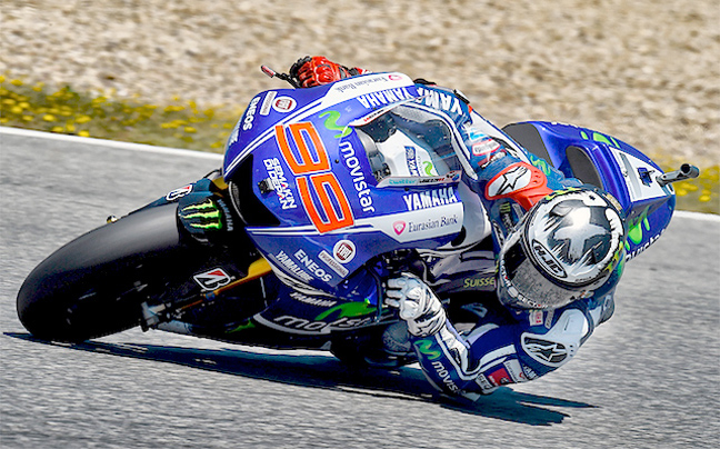 Ευτυχής ο Jorge Lorenzo με τις νέες ρυθμίσεις της YZR-M1