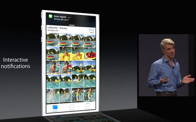 Διαδραστικές ειδοποιήσεις στο iOS 8
