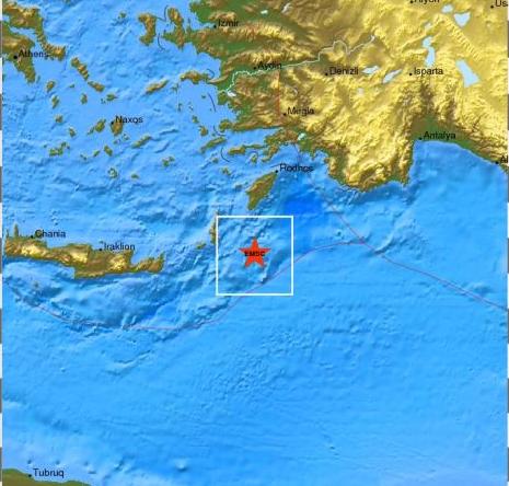 Σεισμός 4,2 Ρίχτερ στην Κάρπαθο