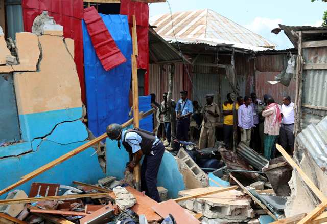Δυο νεκροί από έκρηξη βόμβας στη Σομαλία