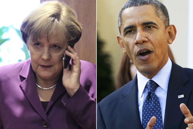 Τηλεφωνική επικοινωνία Ομπάμα με Μέρκελ και Κάμερον