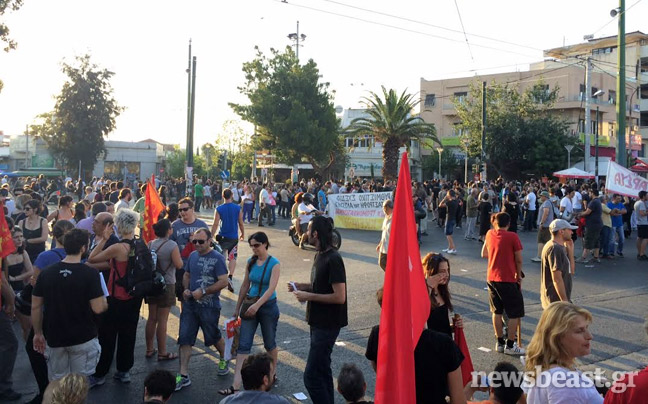 Χωρίς έκτροπα ολοκληρώθηκε η πορεία αντεξουσιαστών στη Νέα Φιλαδέλφεια