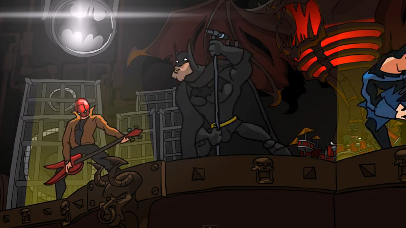 Ο Batman αστέρι του… metal