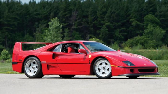 Πωλείται η Ferrari F40 του Rod Stewart