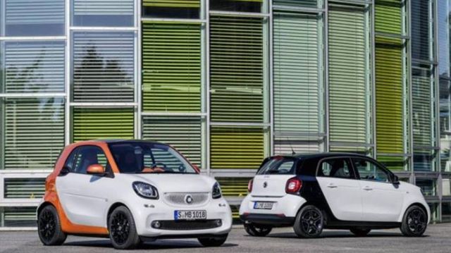 Τα νέα smart ForTwo και ForFour