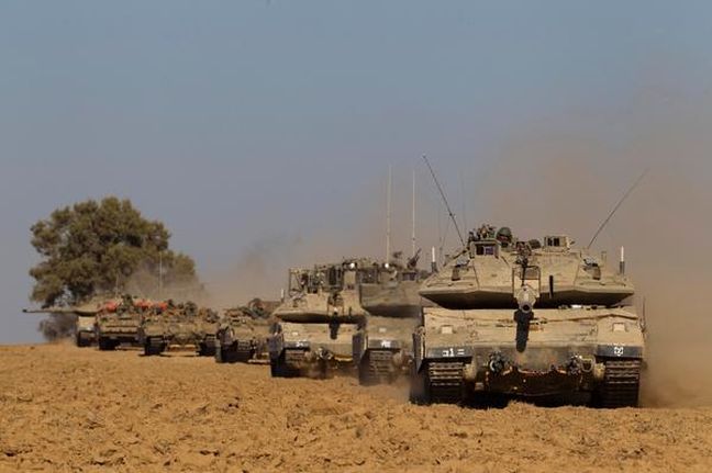 Δείτε ζωντανά την χερσαία επέμβαση του Ισραήλ στη Γάζα