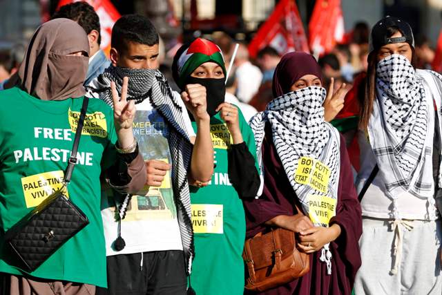 Απαγορεύτηκε διαδήλωση για την Παλαιστίνη στο Παρίσι