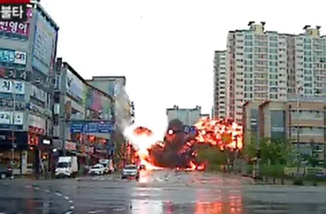 Ελικόπτερο συνετρίβη σε πόλη της Κορέας