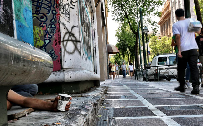 Ένας ακόμη άστεγος στους δρόμους της πρωτεύουσας