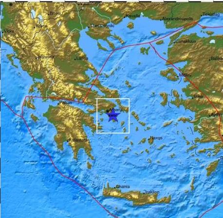 Σεισμός 4,2 Ρίχτερ στο Πόρτο Ράφτη