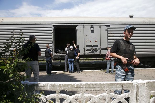 Σε βαγόνια-ψυγεία οι σοροί του Μπόινγκ