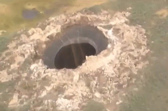 Κρατήρας διαμέτρου 80 μέτρων στη Σιβηρία