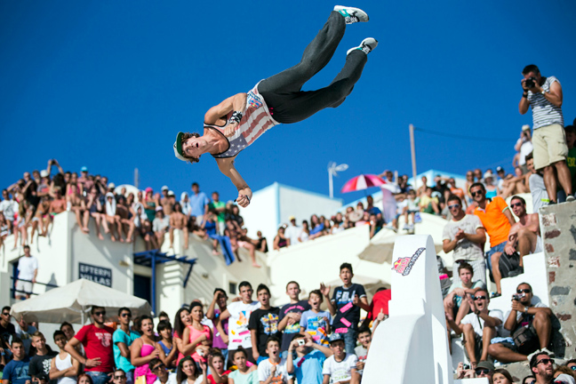 Οι καλύτεροι freerunners του κόσμου τον Οκτώβριο στην Καλντέρα