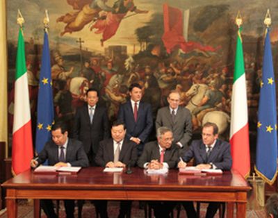Μέρος του ενεργειακού δικτύου της Ιταλίας πωλείται σε κινεζική επιχείρηση