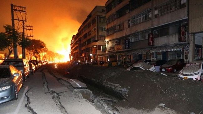 Τουλάχιστον 5 νεκροί από έκρηξη σε αγωγό φυσικού αερίου στην Ταϊβάν