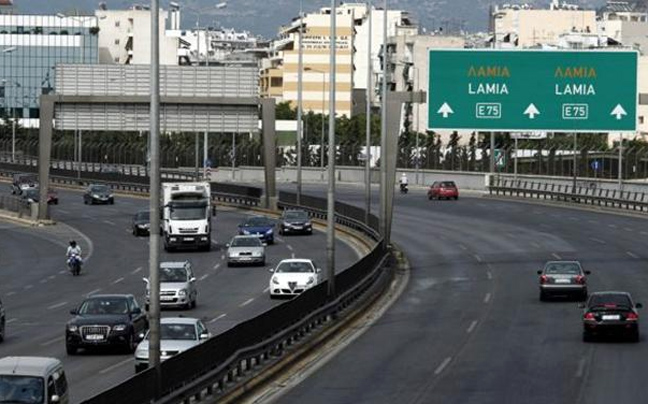 Κυκλοφοριακές ρυθμίσεις στη νέα εθνική Αθηνών-Λαμίας