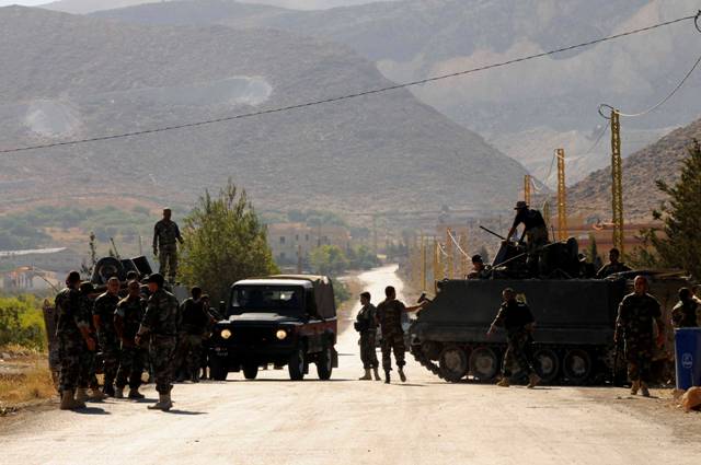 Λιβανική επιχείρηση κατά του ISIS στα σύνορα με τη Συρία