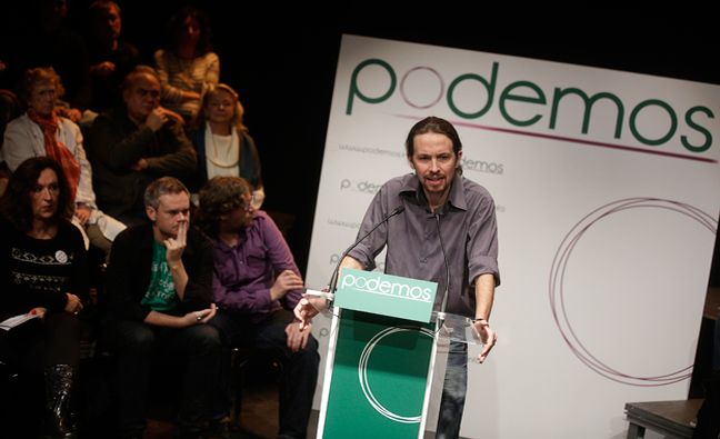 Τρίτη δύναμη στην Ισπανία το νέο αριστερό κόμμα «Podemos»