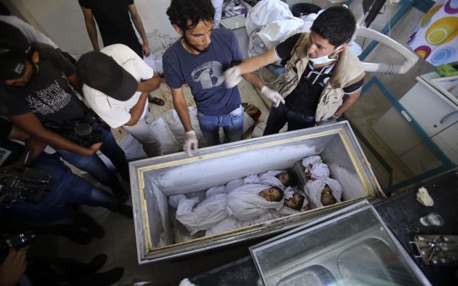 Στα 373 τα νεκρά παιδιά στη Γάζα